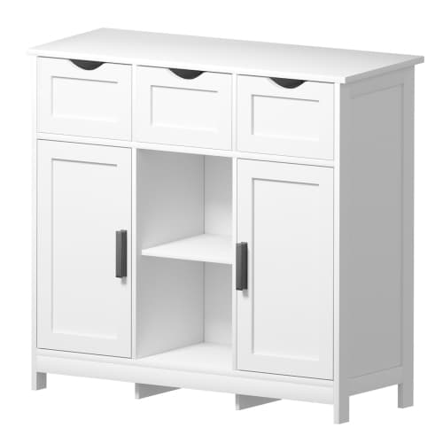 Storage Cabinets,Wooden Floor Cabinet,with Drawers And Shelves Storage Cabinets,Accent Cabinet For Living Room,Bedroom,Bathroom Furniture Home Decor 3