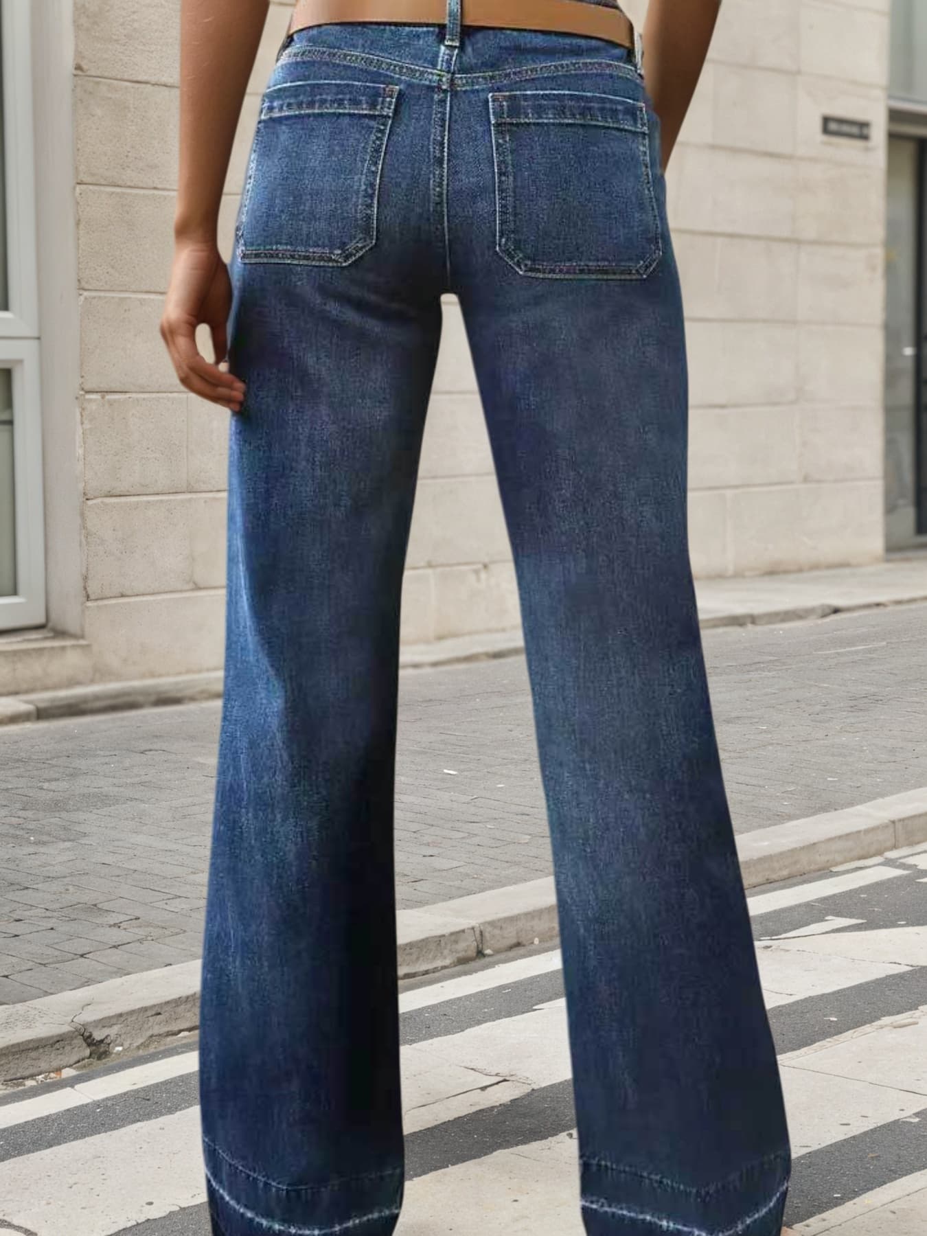 New Women’s Wide Leg Jeans, Autumn And Winter Outfits, Straight Leg Jeans, Mid Rise Jeans 5