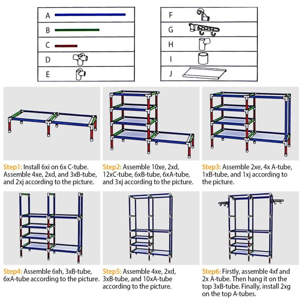 4-layer Shelf, Closet Organizer, Not Available For Weekend Shipments 2