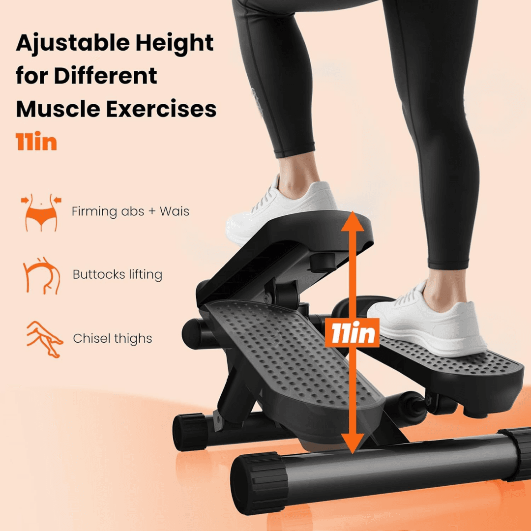 Mini Stepper With Resistance Band 5