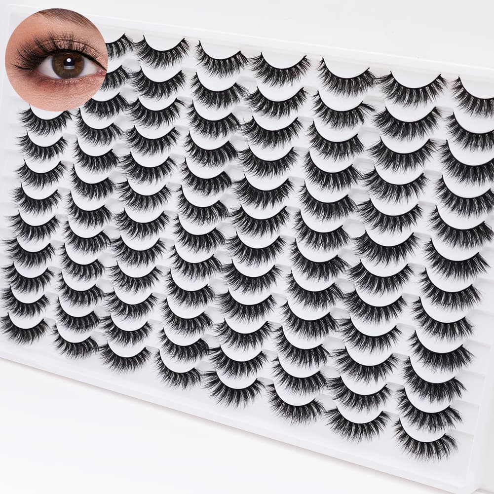 3D False Eyelashes Are Multi-layered, Realistic, Soft And Comfortable 5