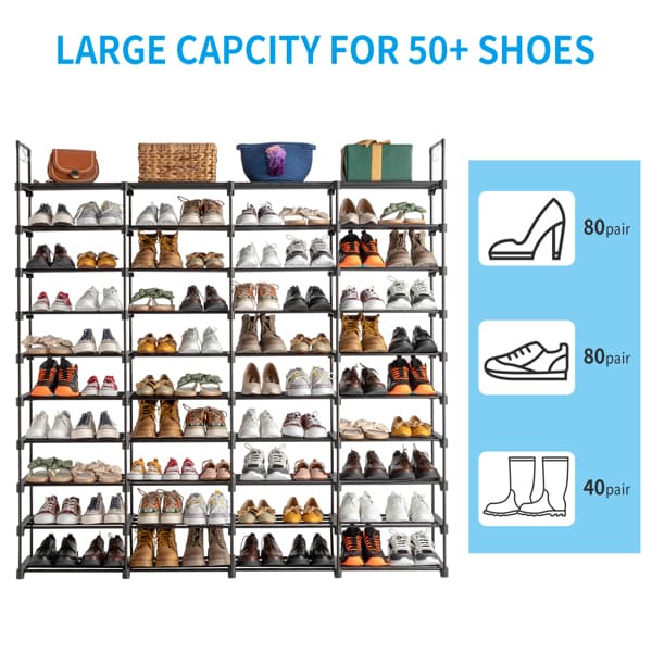 10 Layer Shoe Rack 2